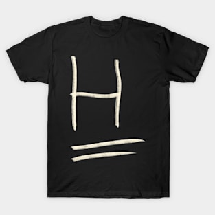 Hand Drawn Letter H T-Shirt